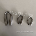 Stainless Steel Tube Type Wire Rope Accessories Thimble